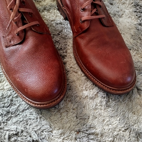 ugg Selwood Scotch Grain lace up Chelsea Boots sz 11 - Picture 3 of 8